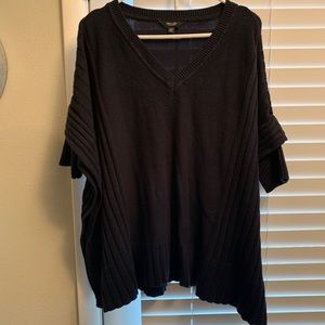 Vera Wang sweater poncho size S/M